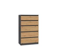 Cómoda Malwa M5 ANTRACITA ARTESANA