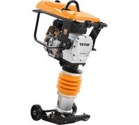 Compactadora vibratoria tipo "jumping jack" con motor de 6.5 HP y 196 cc, equipada con cuatro resortes