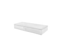Compactor - Caja de almacenamiento textil 15x100x48 cm, blanca RAN2980