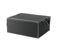 Compactor - Caja de almacenamiento textil 55x45x25 cm, negra RAN6273