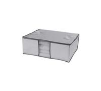 Compactor - Caja de almacenamiento textil 59x69x26 cm, blanca RAN633
