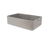 Compactor Cesta Oxford XL, 56x36x16,5 cm, Gris, Tela Oxford y Cartón