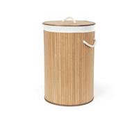 Compactor Free - Cesta de ropa sucia 40x60 cm, bambú RAN5213