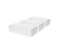 Compactor - Lote 3 organizadores, Transparente, 30.5 x 15.5 x H.8 cm, RAN6320