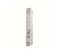 Compactor - Organizador colgante 15x30x128 cm, 9 compartimentos, blanco RAN2982
