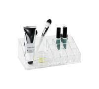 Compactor - Organizador de cosméticos 22x13x8 cm, plástico transparente RAN5051