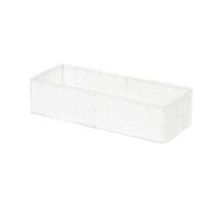 Compactor Organizador hilo trenzado, Modelo Stan, Color blanco, Tamaño L, 30 x 12 x 7 cm, RAN6453