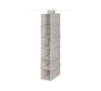 Compactor Oxford Organizador de Suéteres de 6 Niveles - L, Gris, 30x18x94 cm