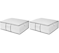 Compactor RAN633 - Bolsa de almacenamiento para edredones LIFE, tamaño L, blanco (Paquete de 2)