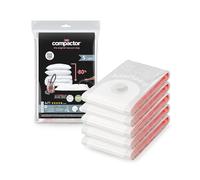 Compactor Set de 5 Bolsas de Compresión al Vacío ASPISPACE, Tamaño M, Transparente -