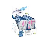 Compas liderpapel con adapatador alargadera y mango extra soft expositor de 16 estuches 2 modelos - MP16