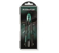 Compas staedtler norix 555 01 con tubo minas azul