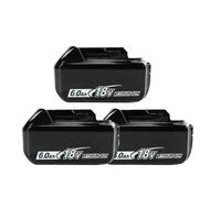 Compatible Con Makita, Batería De Litio De 18V BL1860 DDF487 6.0AH 9.0AH | Batería BL1830B BL1850B BL1850 BL1840 BL1815 Reemplazo(3PCS 6.0Ah)