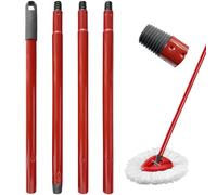 Compatible con palo fregona para Vileda Turbo y para Vileda Turbo Smart. Recambio fregona con pedal, 4 secciones, ajustable y compacto. Práctico y resistente, ideal para limpieza diaria.