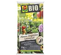 COMPO BIO Abono Orgánico Universal, Para plantas ornamentales, hortícolas y frutales, Apto para agricultura ecológica, Granulado, 5 kg