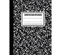 Composition Notebook: College-Ruled | 7.44 x 9.69 Inches | 200 Pages
