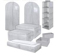Compresor BOSTON BIG SET, juego de 10 piezas, color gris