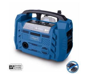 Compresor compacto movil 10,3 bar ixes Scheppach air force 6