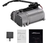 Compresor de aire, 32 cm x 32 cm x 20 cm, 4650 g, compatible con varios modelos de la clase E de Mercedes-Benz, números de referencia de piezas de reemplazo: 2123200104, 2123200404