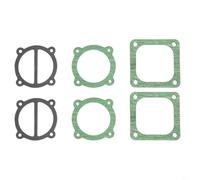 Compresor de aire 65 tipos de juntas y arandelas de placa de válvula para base de culata 62 mm espaciado material de papel verde negro 2 paquetes incluidos