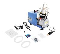 Compresor de Aire de Alta Presión 1800W Compresor Pcp 2800rpm Bomba de Agua IPX8 Bomba Compresora de Aire de Alta Presión 30Mpa con Cilindro de Refuerzo y Ventana de Aceite Visible