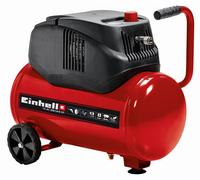 Einhell TC-AC 200/24/8 OF - Compresor de aire eléctrico con ruedas - Motor 1.5 HP - 24 L