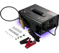 Compresor de aire PCP VEVOR de 12 V DC, compresor PCP de 4500 psi, compresor de aire para paintball de 30 MPa, compresor de aire PCP portátil, bomba de aire PCP para rifles de aire de 220 V AC, con ap