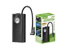 Compresor de Aire Portátil 120W 150PSI / 10.3BAR Recargable USB Tipo-C Citcic | Inflador Eléctrico para Coche, Moto, Bicicleta y Balones con Medidor Analógico