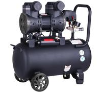 Compresor de aire profesional con certificado CE SILENCIOSO, 24 litros 2cv 1500W 8 Bares
