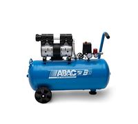 Compresor de aire silencioso ABAC EASE-AIR 50, compresor de aire sin aceite, presión máxima 8 bar, potencia 1 hp, Depósito 50 litros, Nivel sonoro 59 dB