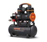 Compresor de Aire Silencioso SucceBuy 900W 1450W 1800W, Bomba de Aire Portátil sin Aceite para Inflar Neumáticos, Compresor Silencioso 18L 900W