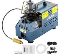 Compresor de alta presión, 4500 PSI/30 MPa/300 bar. Compresor de aire de alta presión, 1800 W, 220 V, con parada automática. Adecuado para rifles de aire para paintball, rifles PCP, pistolas de aire y