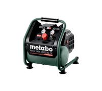 Compresor de batería Metabo Power 160-5 18 LTX BL OF, portátil sin cable, 8 bar de presión, 5L de capacidad, ideal para trabajos móviles y precisos