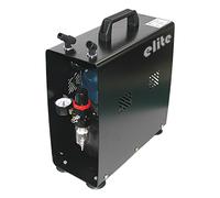 Compresor para Aerografía Elite Pro ES960 6bar 40L/Min AutoStop Depósito 3L - Herramienta de Aire Comprimido para Aerografía, Bellas Artes, Modelismo y Manualidades
