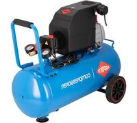 Compresor para tanques de almacenamiento - Conjunto de compresores - Compresor de aire - Compresor neumático - Bomba de aire - Depósito de 50 litros