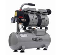 Compresor Sin Aceite 9L 550W 8 Bar 155 L/min Compresor De Aire Móvil Taller
