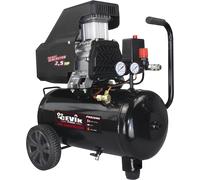 CEVIK PRO - CA-PRO26NG - Compresor Aire Portatil Monoblock - 92 dB - 24L - 2.5HP - Máx 9 Bar - 246 l/min - Sin Aceite - Dos Salidas Aire - Compacto y Portátil - Compresor de Pintura y Neumática