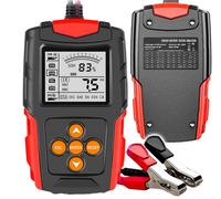 Comprobador Batería 12V 24V Coche Motocicleta Camión LED Mostrar Akkuprüfer 3Ah
