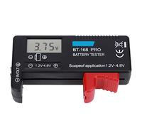 Comprobador de batería digital BT-168PRO, comprobador de voltaje de batería con pantalla LCD para pilas de botón pequeñas