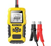 Comprobador de batería para batería de coche de 12 V/24 V, analizador LCD con SOH SOC CCA IR Test, comprobador de plomo-ácido para baterías Efb para AGM GEL WET, rango de medición 3-200 Ah, 8-30 V CC
