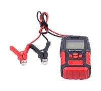 Comprobador de batería para baterías de plomo y ácido de 12 V/24 V con LCD de 2,7 pulgadas, mide SOH SOC CCA resistencia interna para coche camión para moto para Efb para AGM GEL WET según SAE DIN IEC