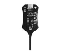 Comprobador de bobinas - Detector de alta sensibilidad y precisión, herramienta de comprobación rápida de fallos con inducción electromagnética | Analizador de componentes electrónico portátil, prueba