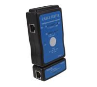 Comprobador de Cable de Red Ethernet Rj45 Azul de Plástico y Aleación