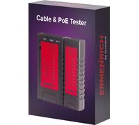 Comprobador de cables y poe ermenrich netgeeks np10