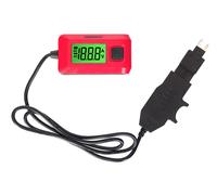 Comprobador de corriente automotriz Ermenrich Zing CT30 Rojo 11x8x5 cm.