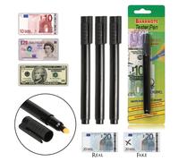 Comprobador de dinero portátil de 1/2 piezas, marcador de billetes falsos, tinta de moneda, marcador de comprobación a base de agua, Detector de falsificaciones 1PCS