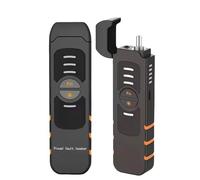 Comprobador de Fibra Óptica FTTH, Localizador Visual de Fallas 15 km, Laser Fibra Optica con Interfaz FC/SC/ST de 2,5 mm, 3 Niveles Ajustables, USB, para Mantenimiento de Redes de Fibras Óptica