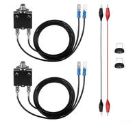 Comprobador de fusibles reajustable de 3 A y 5 A para aplicaciones en equipos HVAC y eléctricos (3 A + 5 A)