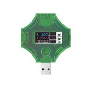 Comprobador USB C para pd para voltímetro qc3.0 5 A verde USB C Tester