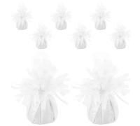 COMPUKAS 8 Piezas Base de Globo Peso Decorativa para Globos Inflados 140g